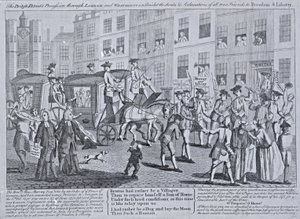 The British Patriots Procession through London and Westminster